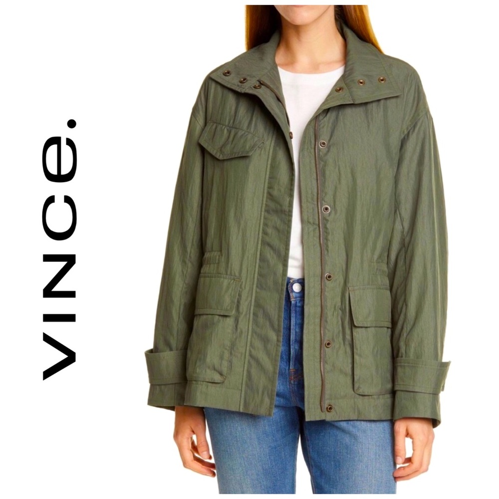 S O L D  O U T Flap Pocket Zip Anorak Jacket